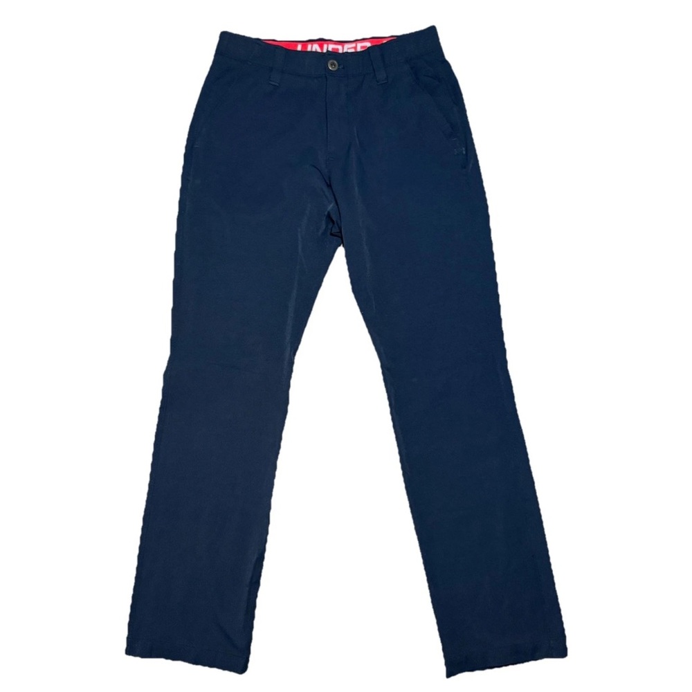 Under Armour Drive Tapered Golf Pants Black Chino Stretch Performance 30 x 32